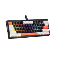 GAMEON AEROX Series GOMK60-RS 60% RGB Mechanical Wired Gaming Keyboard, Red Switch - English/Arabic