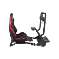 GAMEON GOMPRX-6013 Master Pro X Racing Gaming Simulator Cockpit - Red/Black