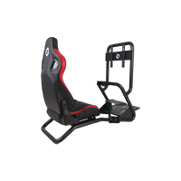 GAMEON GOMPRX-6013 Master Pro X Racing Gaming Simulator Cockpit - Red/Black
