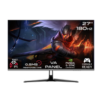 GAMEON GOPS27180VA Pro series 27" FHD, 180Hz, MPRT 0.5ms, HDMI 2.1, Fast VA Panel Gaming Monitor (Supports PS5) - Black