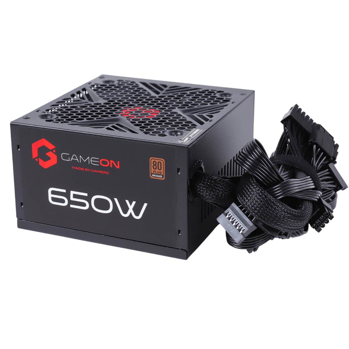 GAMEON - SPY2 ATX 650 WATTS 80 PLUS BRONZE Value Gaming Power Supply
