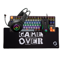 GAMEON VIPER XI All-In-One Gaming Bundle (Mechanical Keyboard, Headset, Mouse & Mousepad)