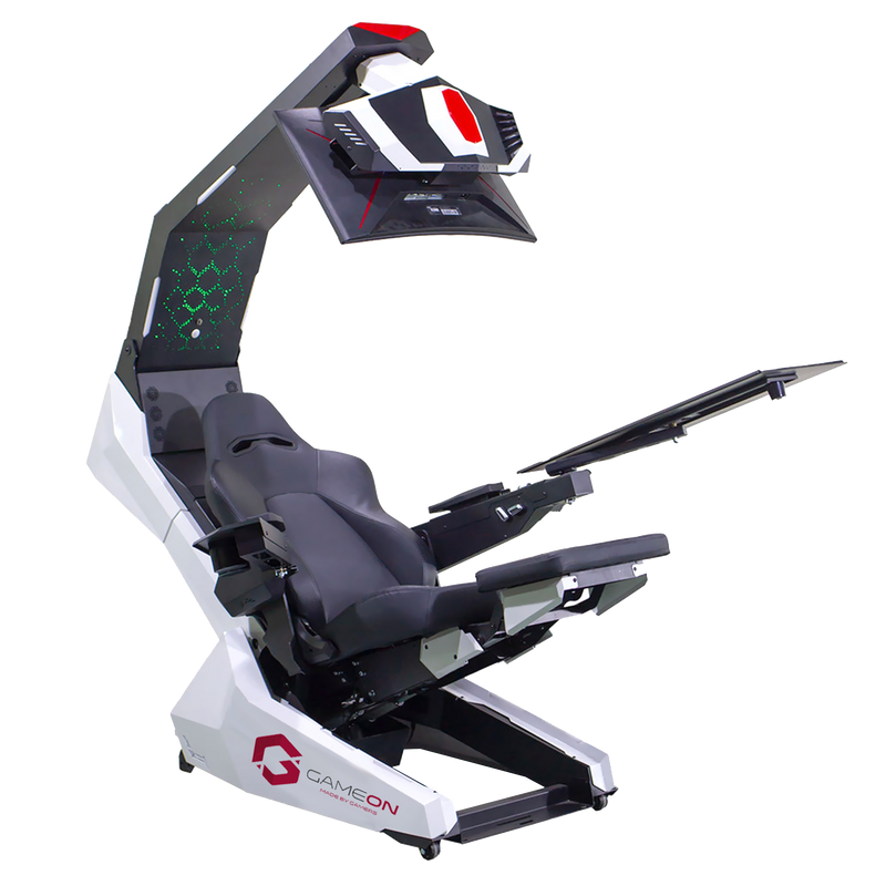 Computer cockpit shop chair