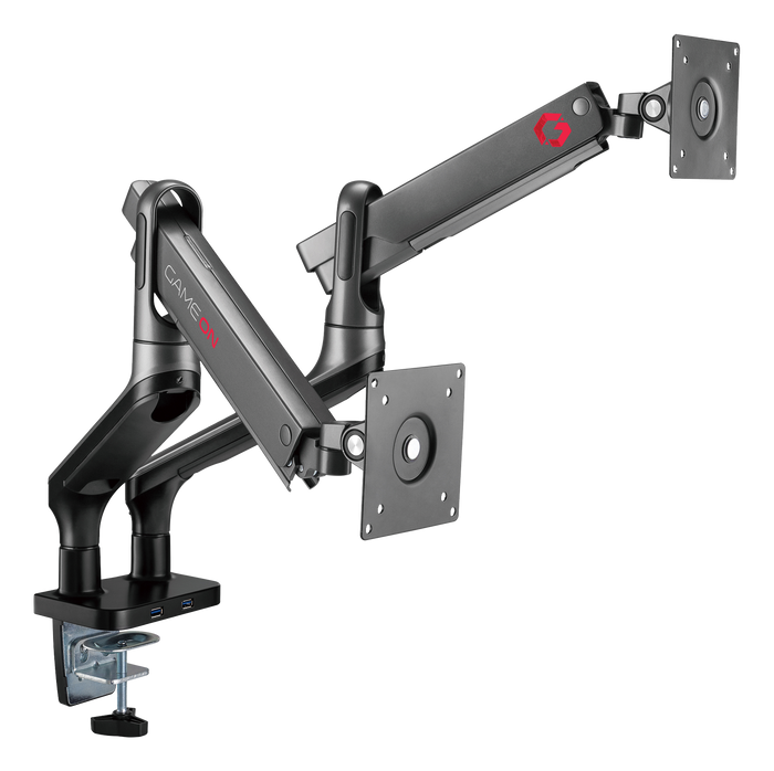 SpaceArm Dual Monitor Arm, Side by Side Monitor Arm