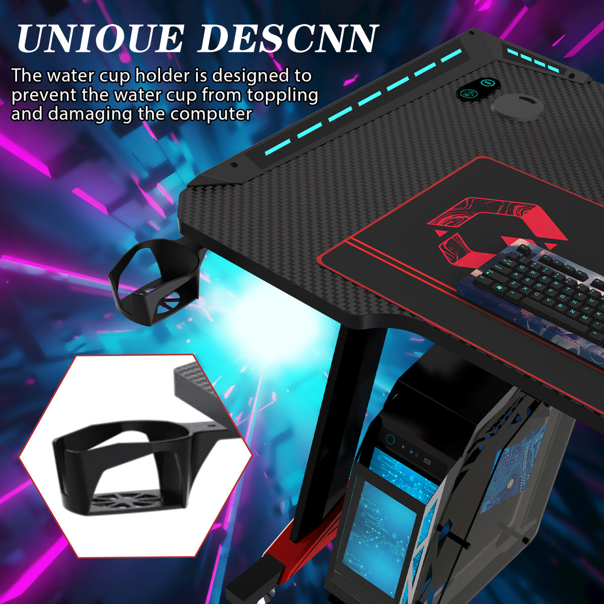 Buy Raptor II Series Z-Shaped Gaming Desk Online | Premium Quality Gaming  Desk –